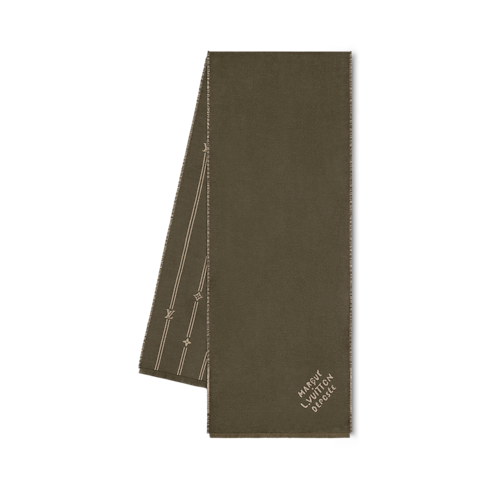 Monogram Stripes Scarf . in Men's Accessories Scarves for Men collections by Louis Vuitton (Product zoom)