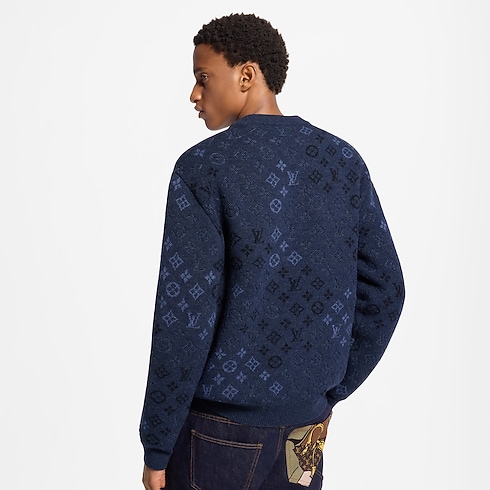 Monogram Surplus Pullover cropped worn view
