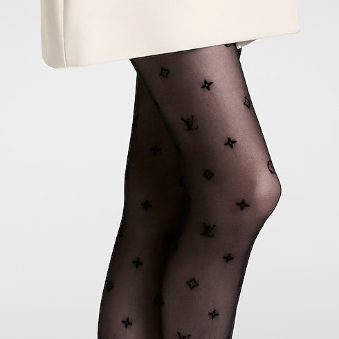 Monogram Takeover Tights . in Women's Accessories Hats and Gloves collections by Louis Vuitton (Product zoom)