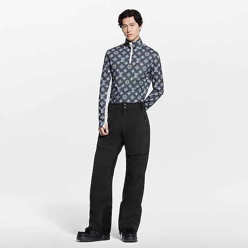Monogram Technical Long-Sleeved T-Shirt in Men's Ready-to-Wear T-shirts and Polos collections by Louis Vuitton (Product zoom)