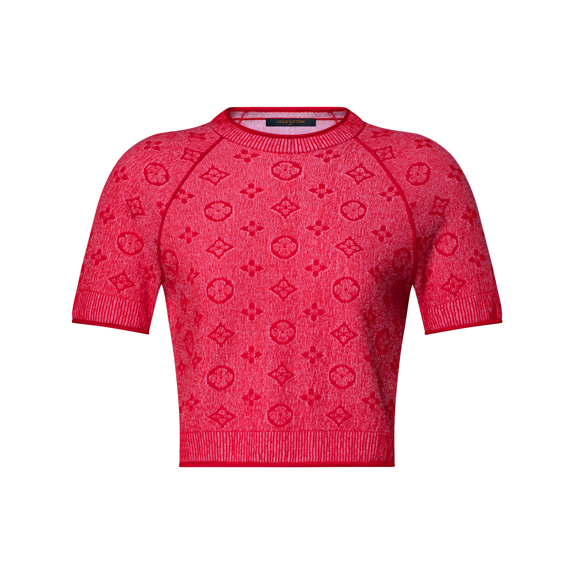 Monogram Tweed-Effect Knit Top - Ready-to-Wear | LOUIS VUITTON