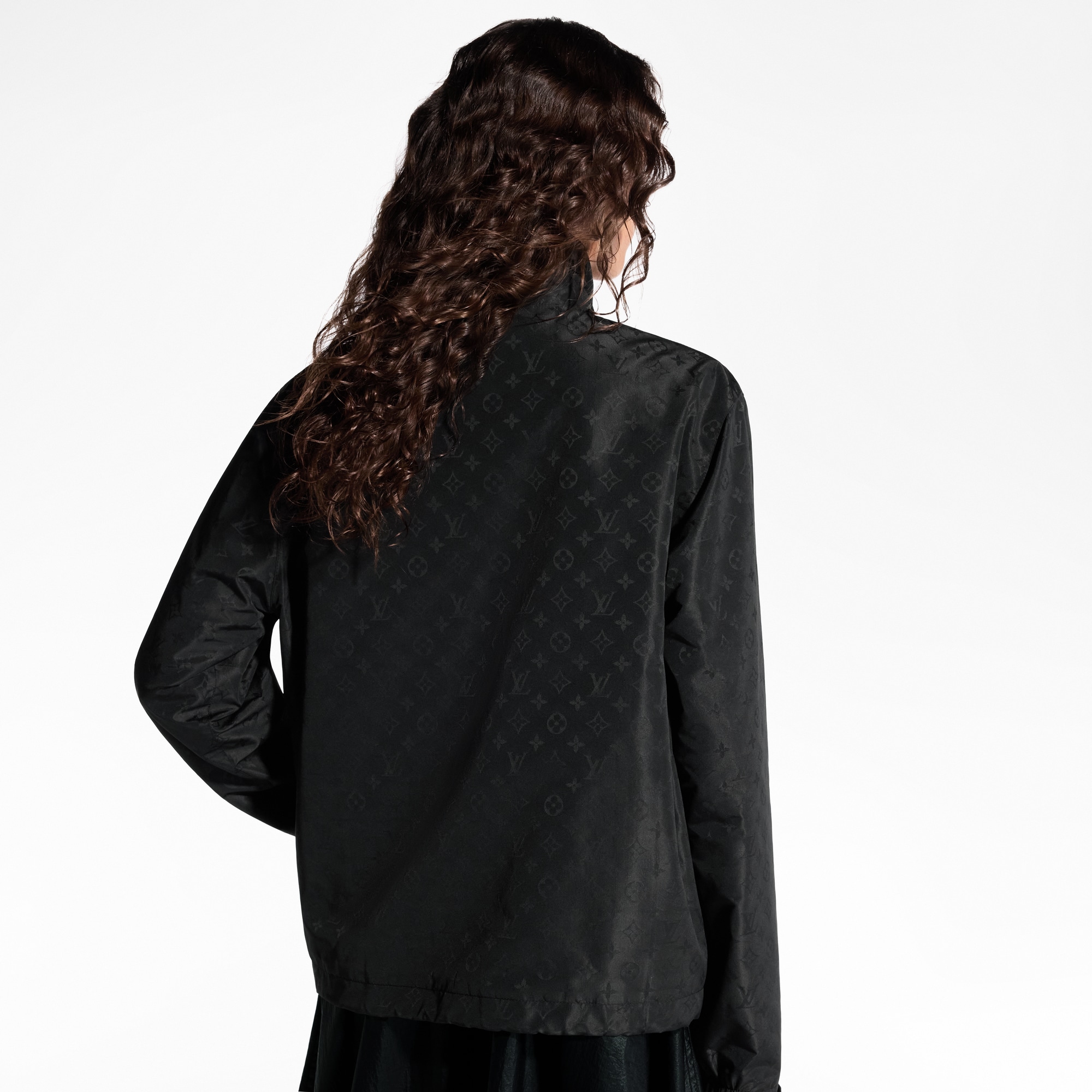 Monogram Zip-Up Jacket  in Women