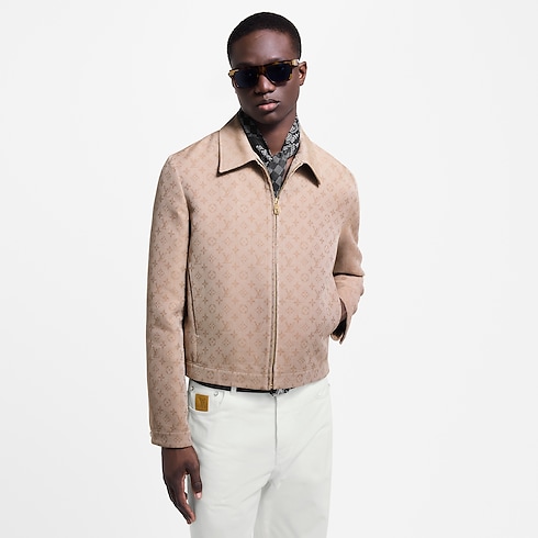Monogram Zippered Blouson in Men's Ready-to-Wear Outerwear and Coats collections by Louis Vuitton (Product zoom)