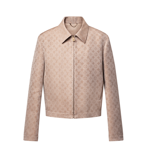 Monogram Zippered Blouson in Men's Ready-to-Wear Outerwear and Coats collections by Louis Vuitton (Product zoom)