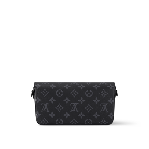 Montsouris Wearable Wallet Monogram Eclipse in Men's Wallets and Small Leather Goods Mini Bags collections by Louis Vuitton (Product zoom)