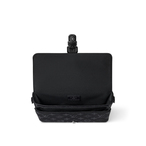 Montsouris Wearable Wallet Monogram Eclipse in Men's Wallets and Small Leather Goods Mini Bags collections by Louis Vuitton (Product zoom)