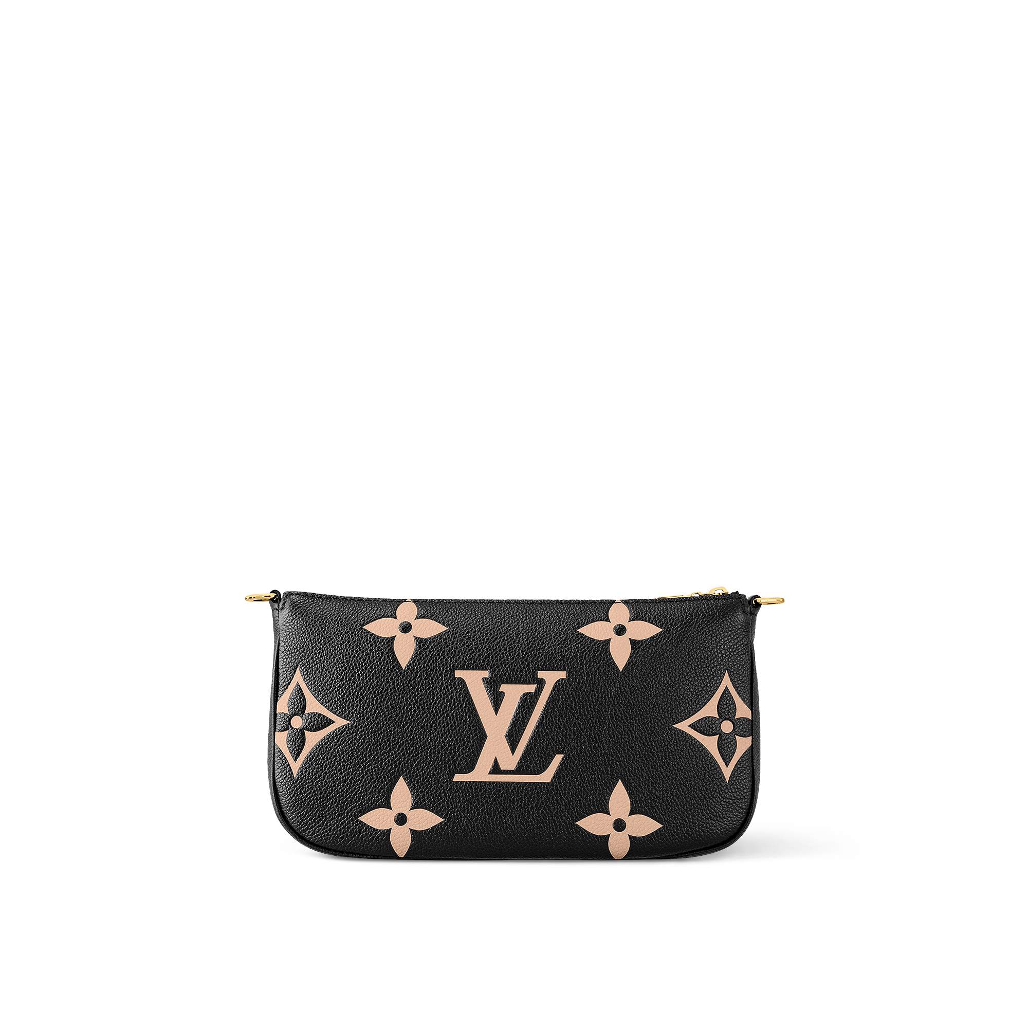 Multi Pochette Accessoires Bicolour Monogram Empreinte Leather in Women