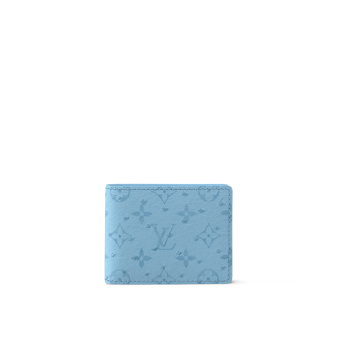 Multiple Wallet Autruche in Men's Wallets and Small Leather Goods Exotic Leather Wallets collections by Louis Vuitton (Product zoom)