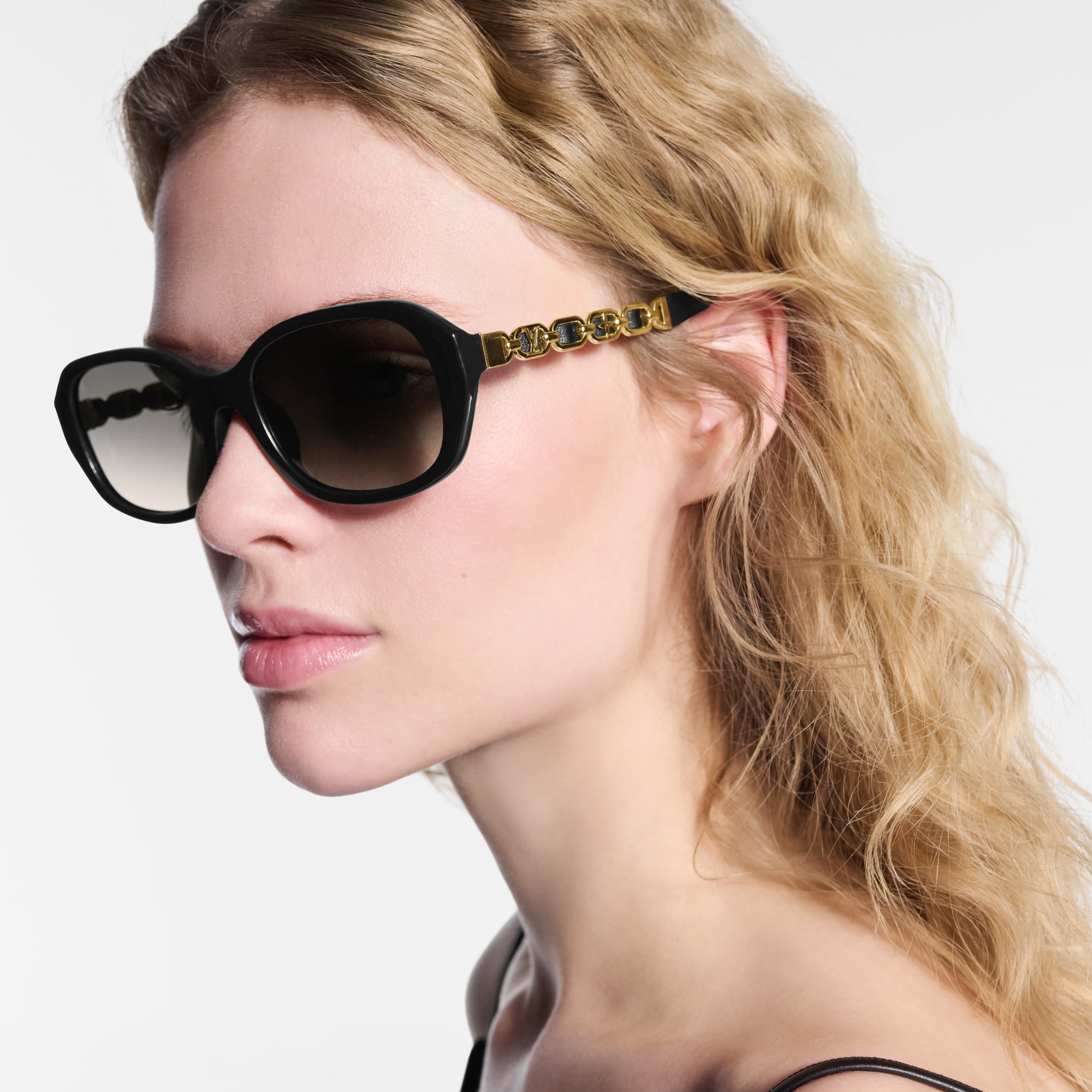My LV Chain Braided Oval Sunglasses . in Women