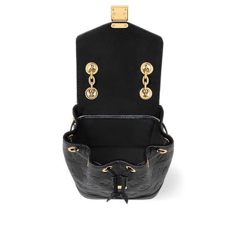 Nano Noé Backpack Monogram Empreinte Leather in Women's Wallets and Small Leather Goods Wallets on Chain and Micro Bags collections by Louis Vuitton (Product zoom)