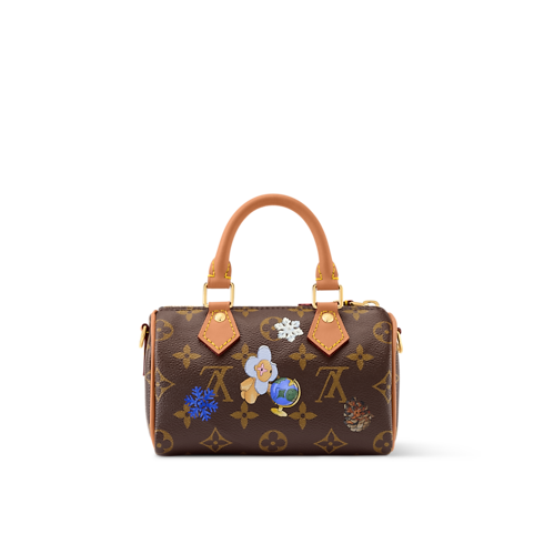 Nano Speedy Monogram in Women's Wallets and Small Leather Goods Wallets on Chain and Micro Bags collections by Louis Vuitton (Product zoom)