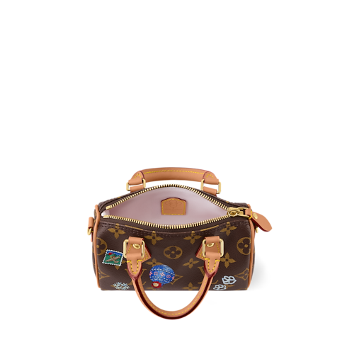 Nano Speedy Monogram in Women's Wallets and Small Leather Goods Wallets on Chain and Micro Bags collections by Louis Vuitton (Product zoom)