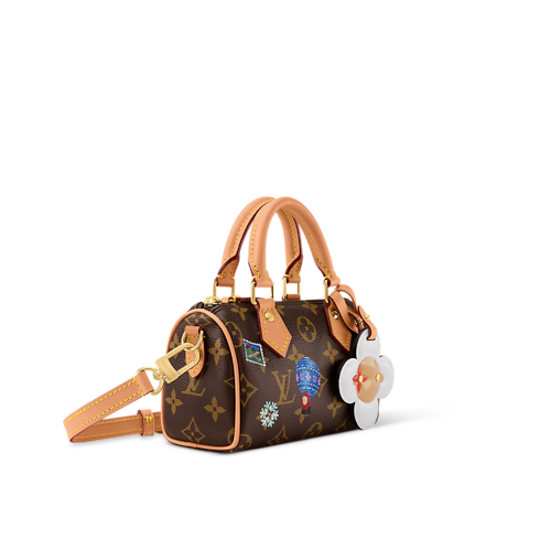 Nano Speedy Monogram in Women's Wallets and Small Leather Goods Wallets on Chain and Micro Bags collections by Louis Vuitton (Product zoom)