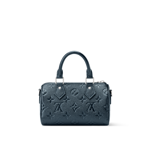 Nano Speedy Monogram Empreinte Leather in Women's Wallets and Small Leather Goods Wallets on Chain and Micro Bags collections by Louis Vuitton (Product zoom)