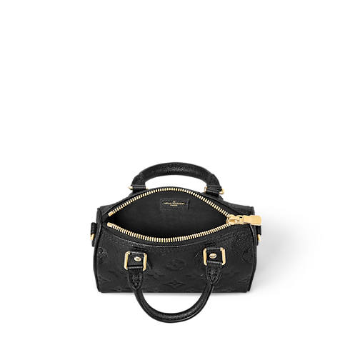 Nano Speedy Monogram Empreinte Leather in Women's Wallets and Small Leather Goods Wallets on Chain and Micro Bags collections by Louis Vuitton (Product zoom)