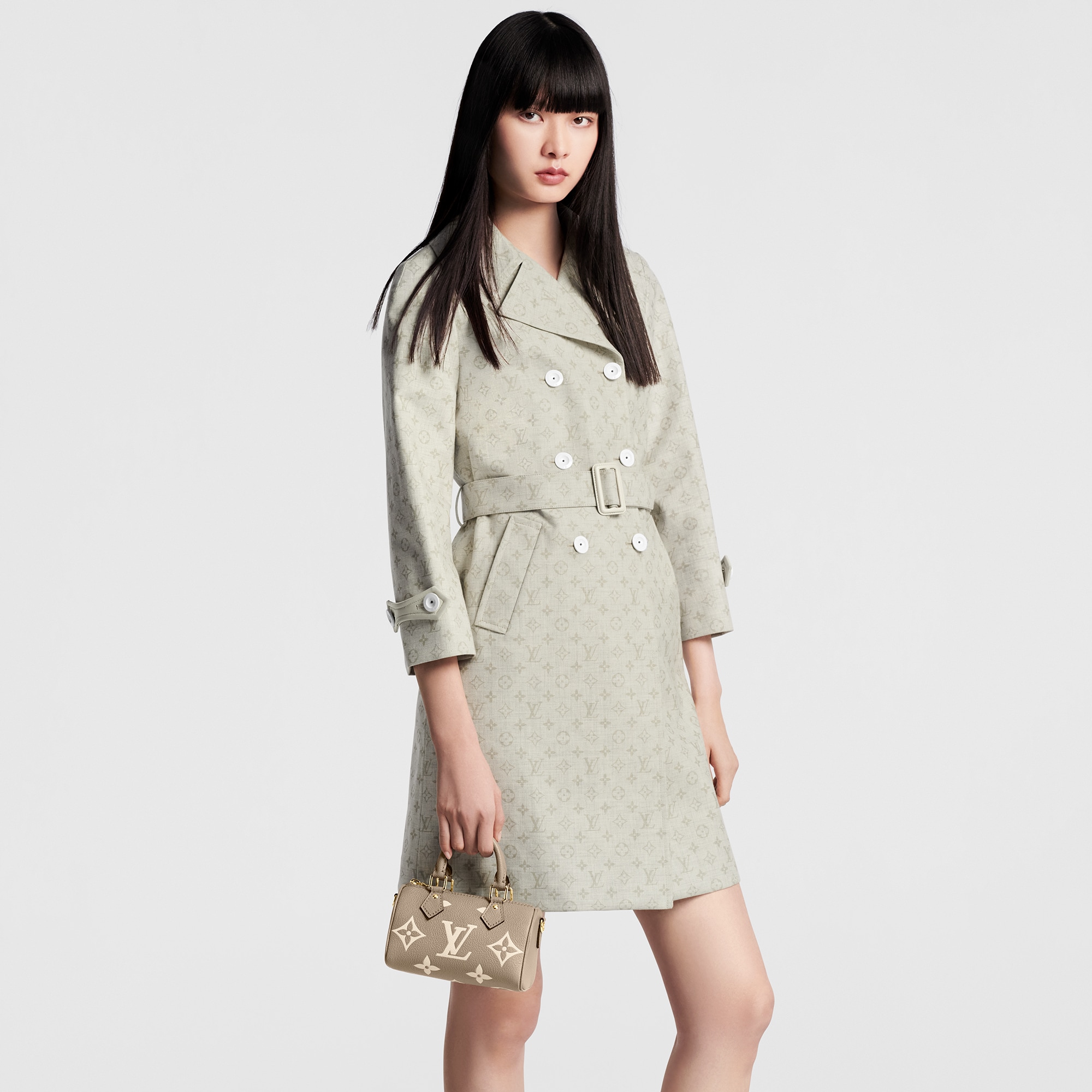 Nano Speedy Monogram Empreinte Leather in Women