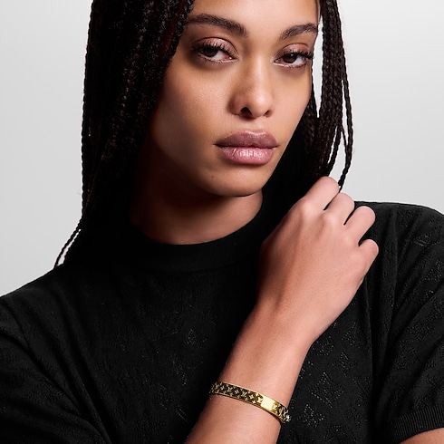 Nanogram Cuff . in Women's Fashion Jewellery Designer Fashion Jewellery collections by Louis Vuitton (Product zoom)