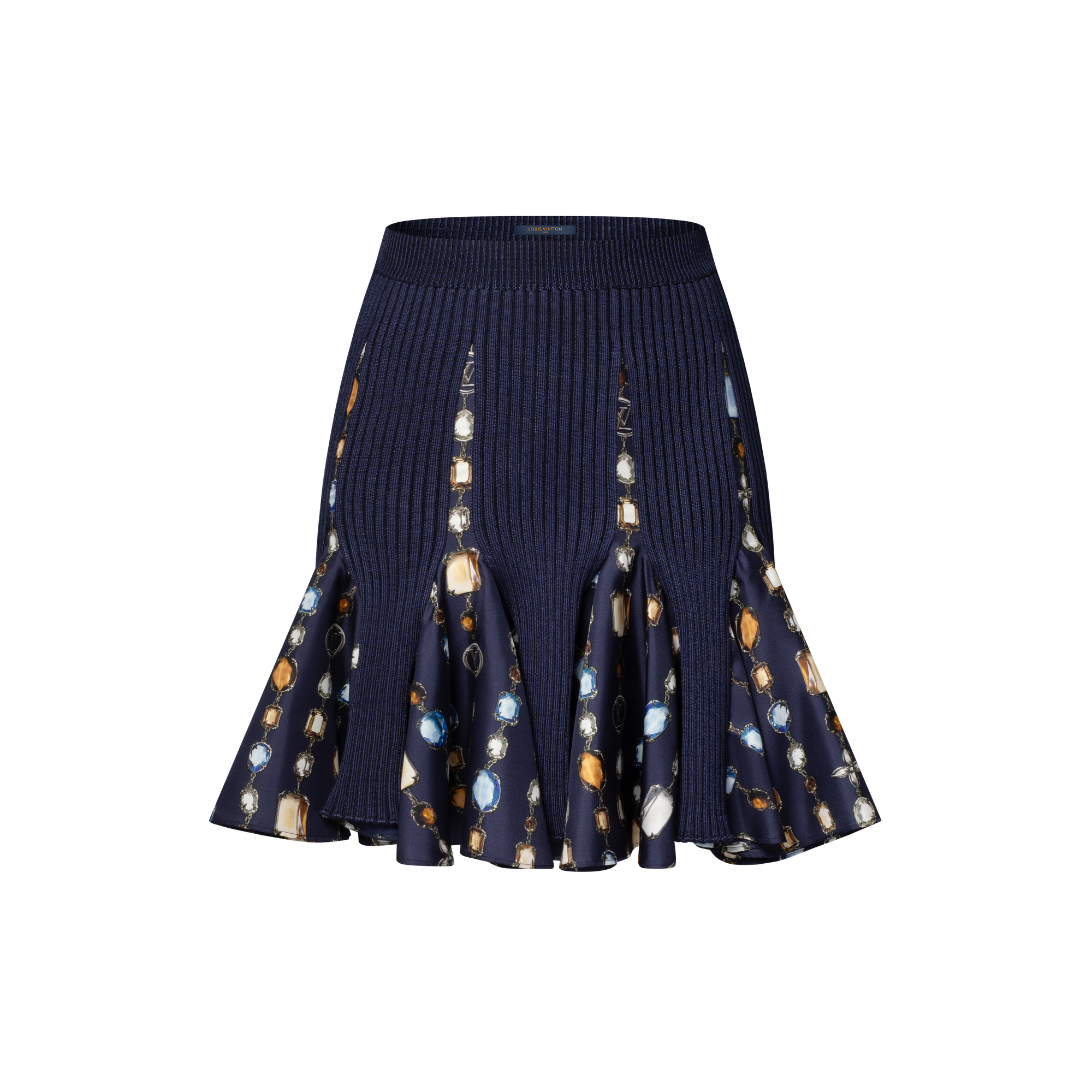Necklace Insert Knit Skirt  in Women