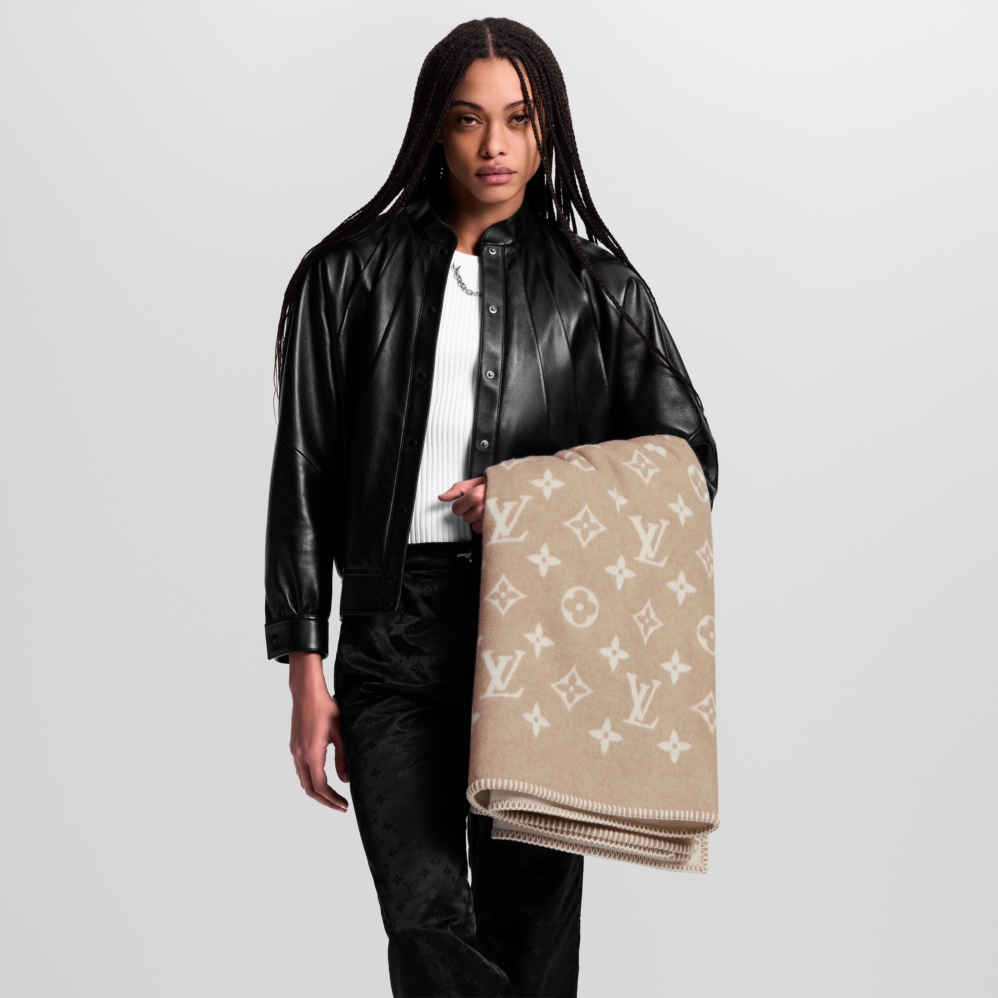 Neo Monogram Blanket . in Women