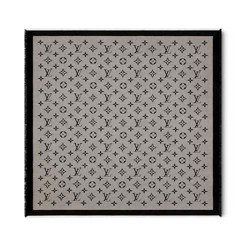 Neo Natté Monogram Shawl . in Women's Accessories Shawls and Stoles collections by Louis Vuitton (Product zoom)