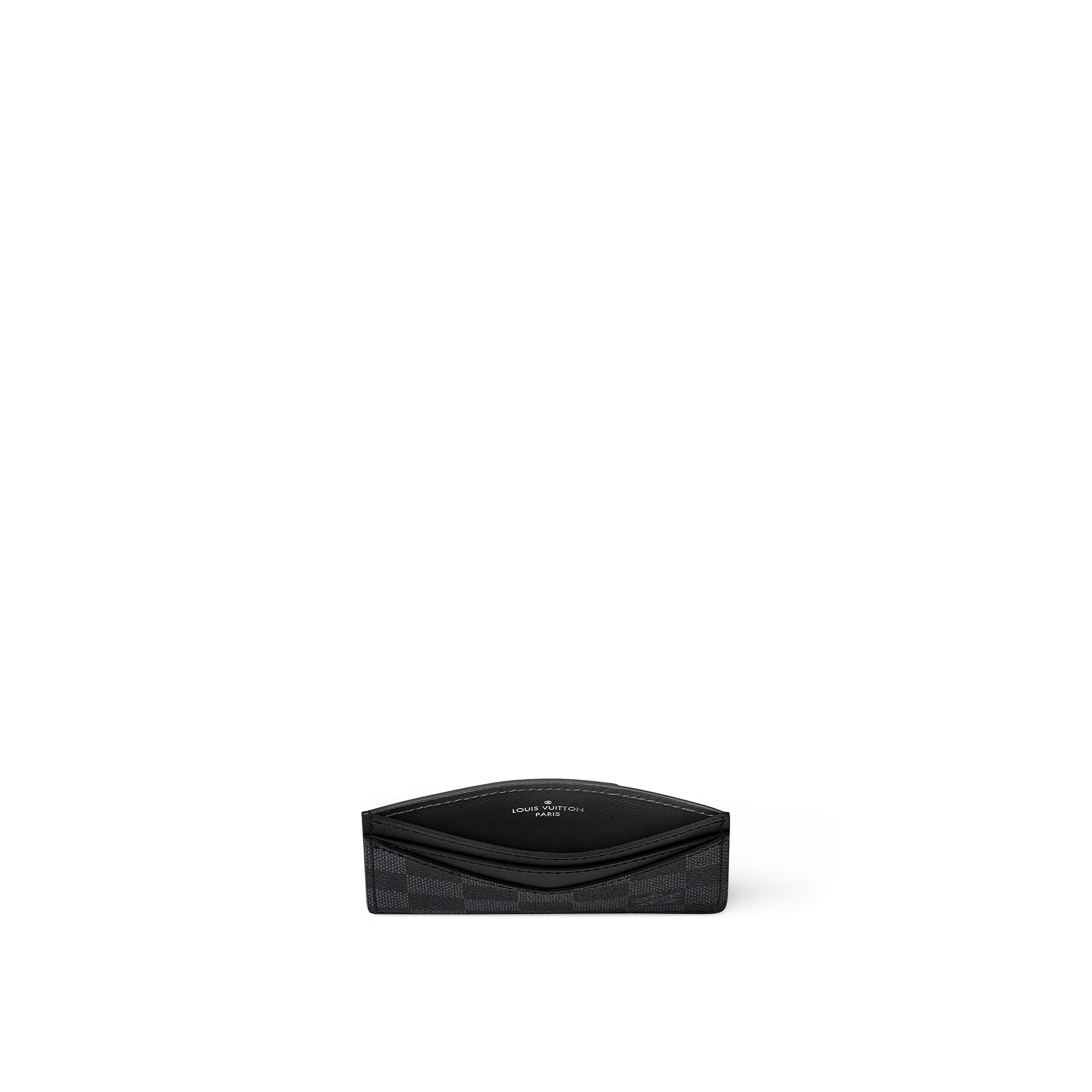 Neo Porte Cartes Damier Graphite in Gifts