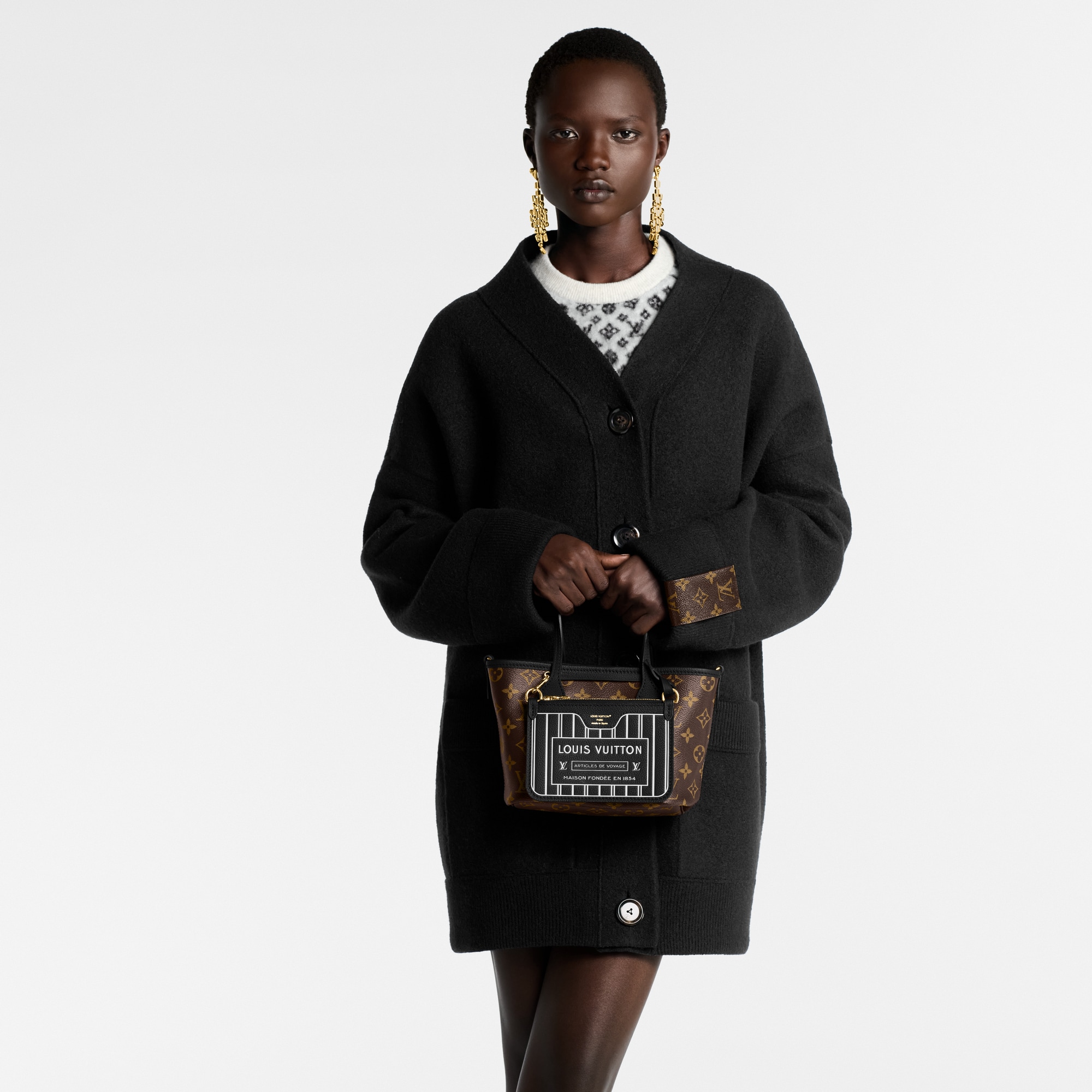 Neverfull Bandoulière Inside Out BB  in Bags and Small Leather Goods