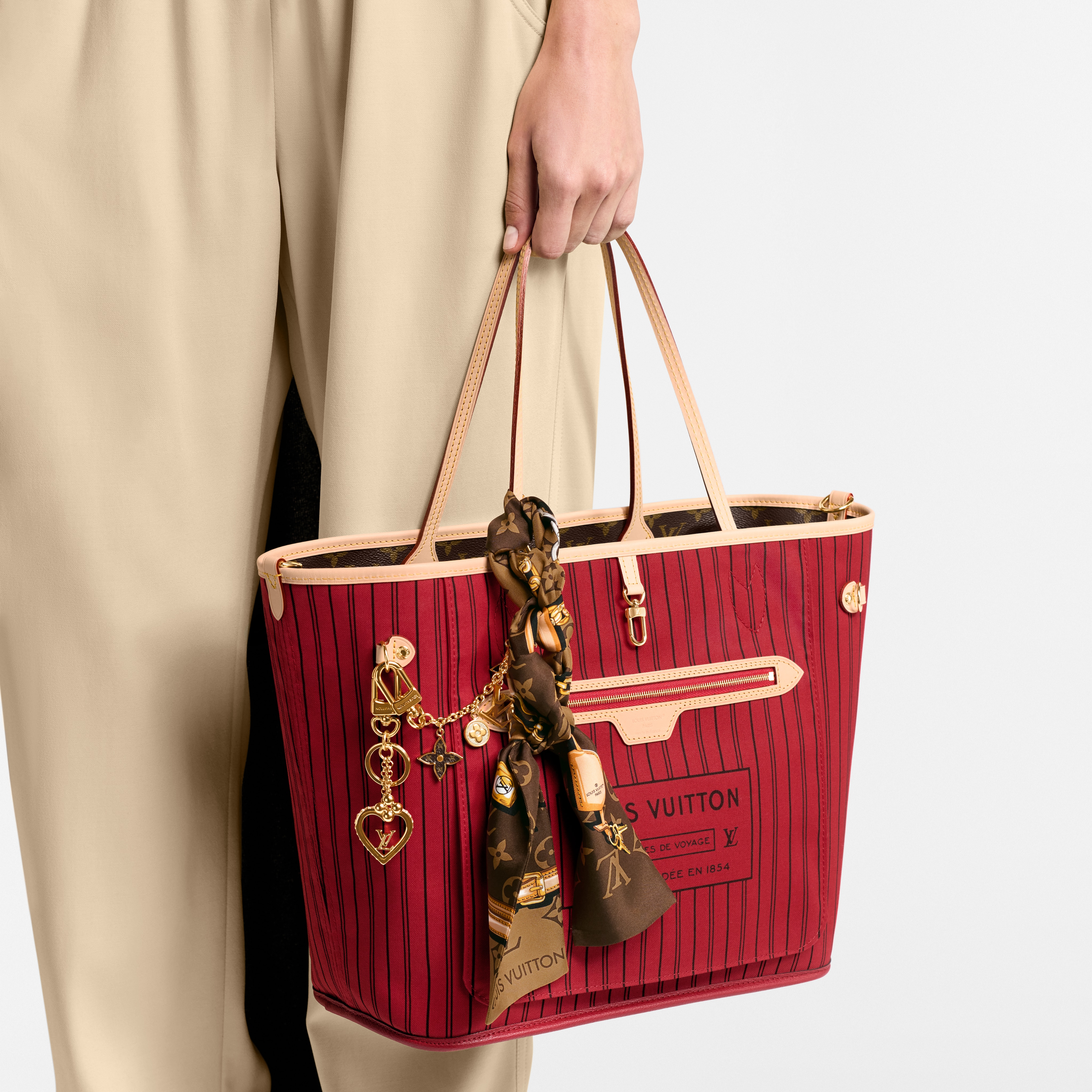 Neverfull Bandoulière Inside Out MM Monogram in Bags and Small Leather Goods