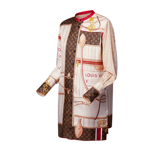 Neverfull Foulard Silk Dress in Women's Ready-to-Wear Dresses collections by Louis Vuitton (Product zoom)