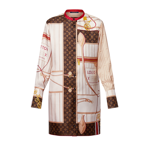 Neverfull Foulard Silk Dress in Women's Ready-to-Wear Dresses collections by Louis Vuitton (Product zoom)