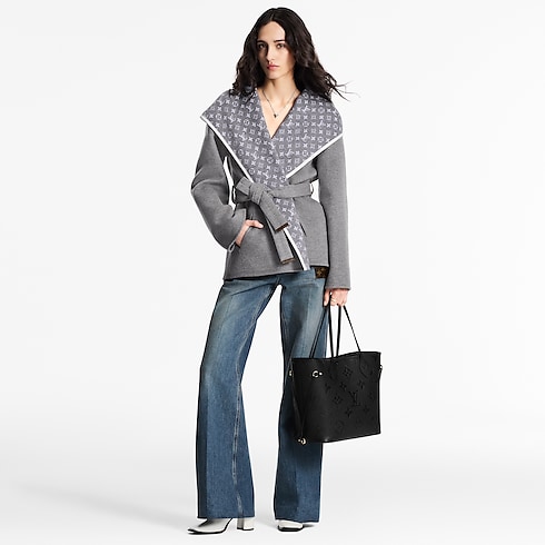 Neverfull MM Monogram Empreinte Leather in Women's Handbags All Handbags for Women collections by Louis Vuitton (Product zoom)