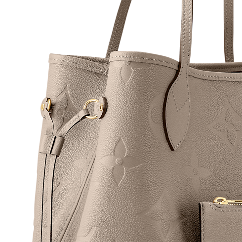 Neverfull MM Monogram Empreinte Leather in Women's Handbags All Handbags for Women collections by Louis Vuitton (Product zoom)