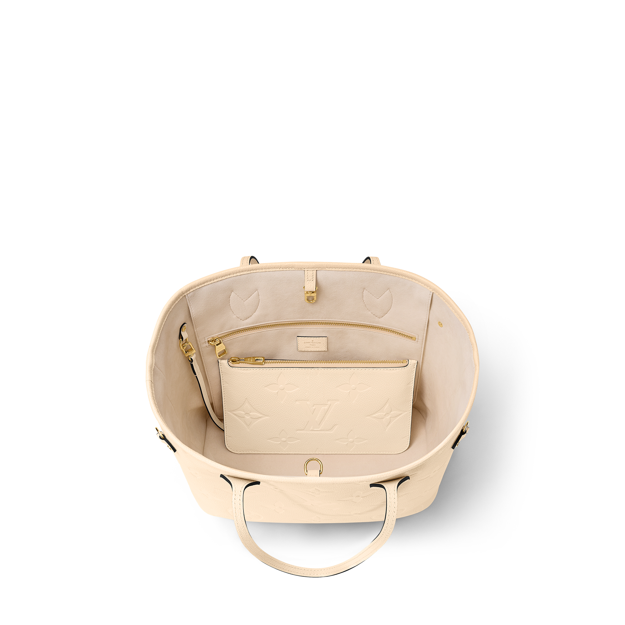 Neverfull MM Monogram Empreinte Leather in Women