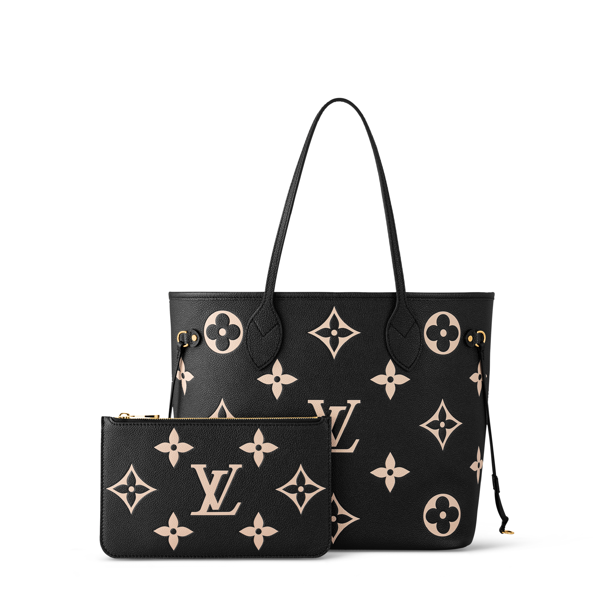Neverfull MM Monogram Empreinte Leather - Handbags | LOUIS VUITTON