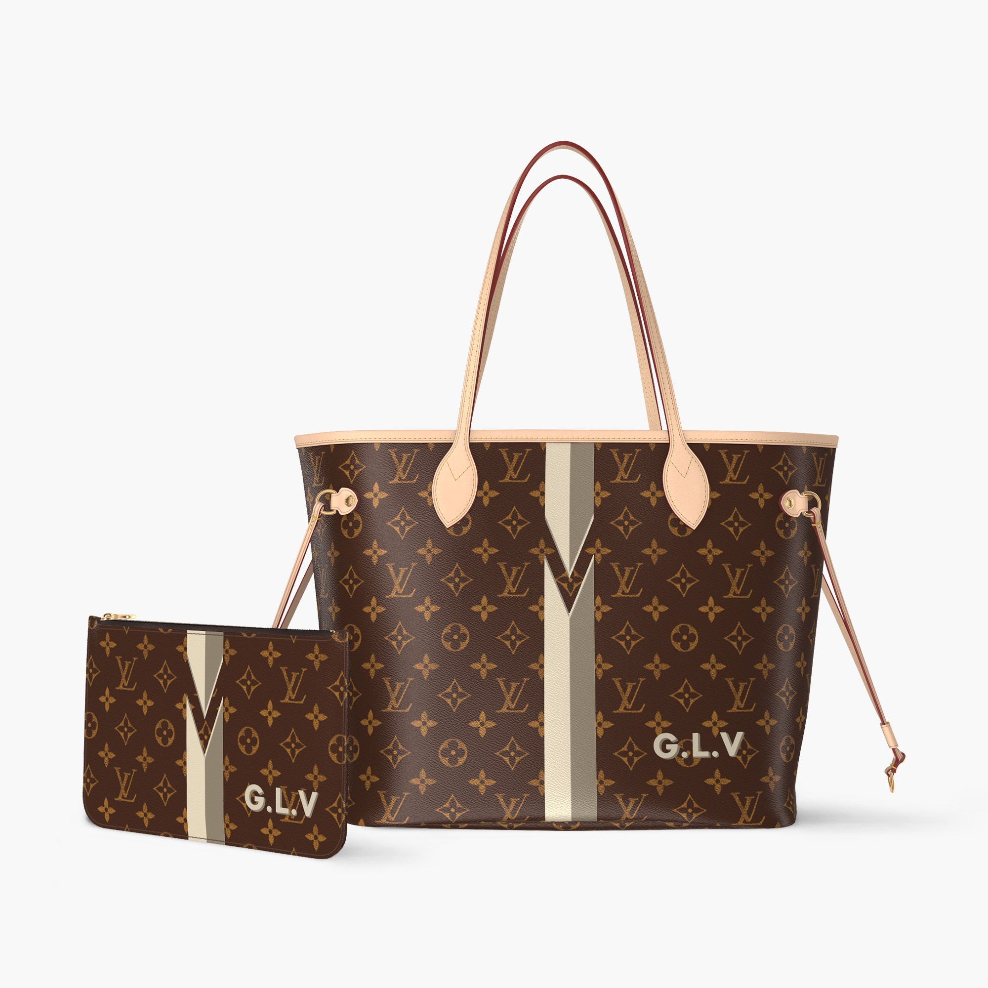 Neverfull MM Mon Monogram Monogram Personalisation LOUIS VUITTON