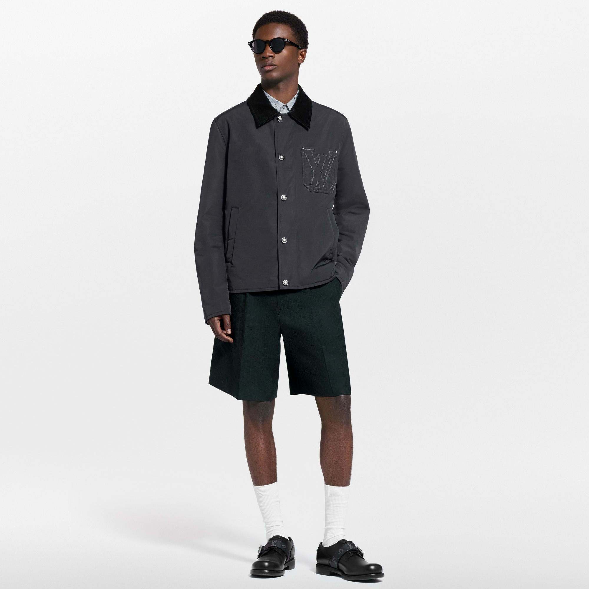 Nylon Workwear Jacket  in Men