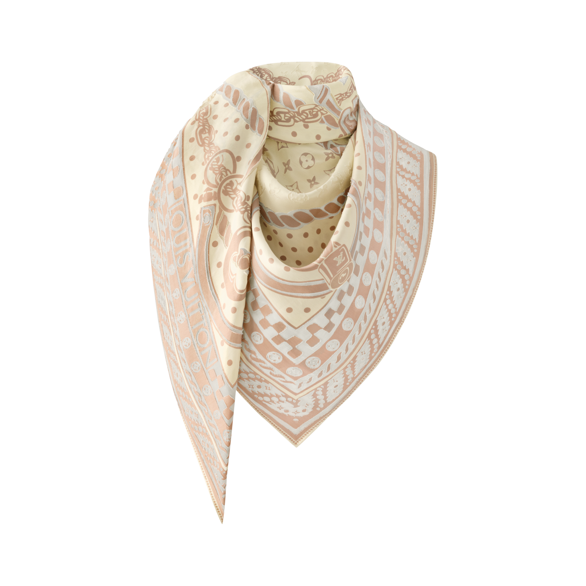 Ocean Bandana Shawl . in Women