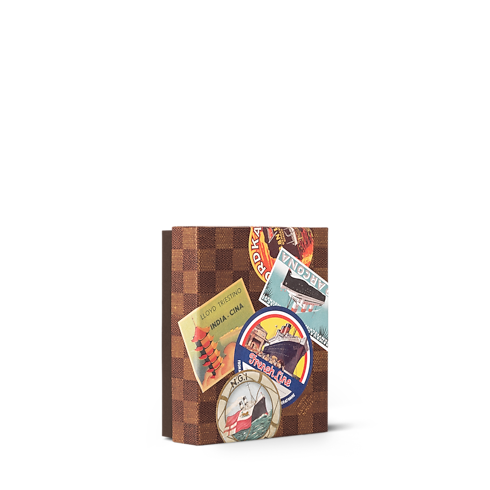 Ocean Liners Labels Postcard Box in Trunks, Travel and Home's Books and Stationery Hard Cover Books collections by Louis Vuitton (Product zoom)