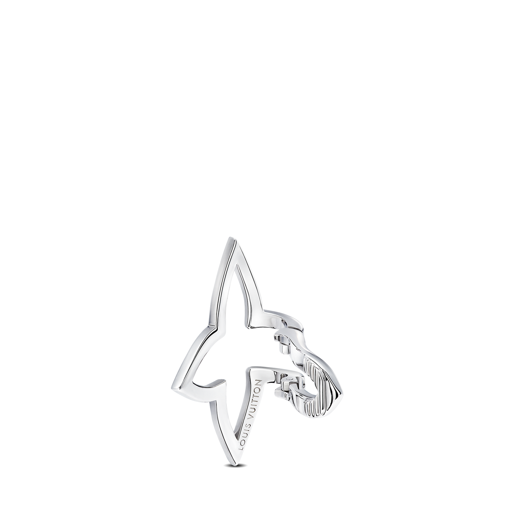 Ombre Blossom Ear Cuff, White Gold and Diamonds  in Jewellery