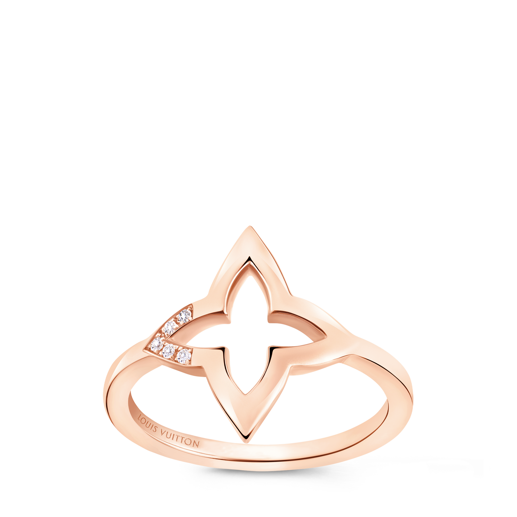 Ombre Blossom Ring, Pink Gold and Diamonds  in Jewellery