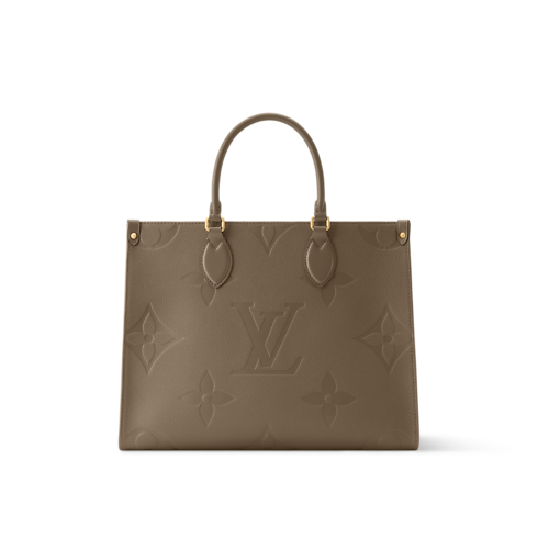 Onthego MM Monogram Empreinte Leather in Women's Handbags All Collections collections by Louis Vuitton (Product zoom)