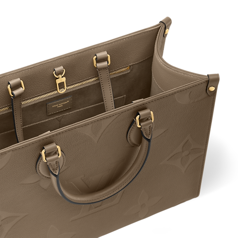 Onthego MM Monogram Empreinte Leather in Women's Handbags All Collections collections by Louis Vuitton (Product zoom)