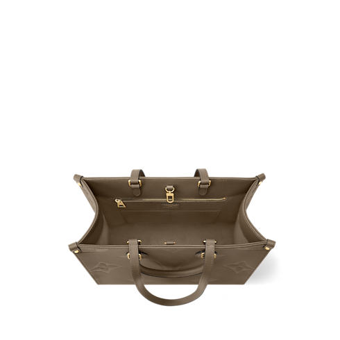 Onthego MM Monogram Empreinte Leather in Women's Handbags All Collections collections by Louis Vuitton (Product zoom)