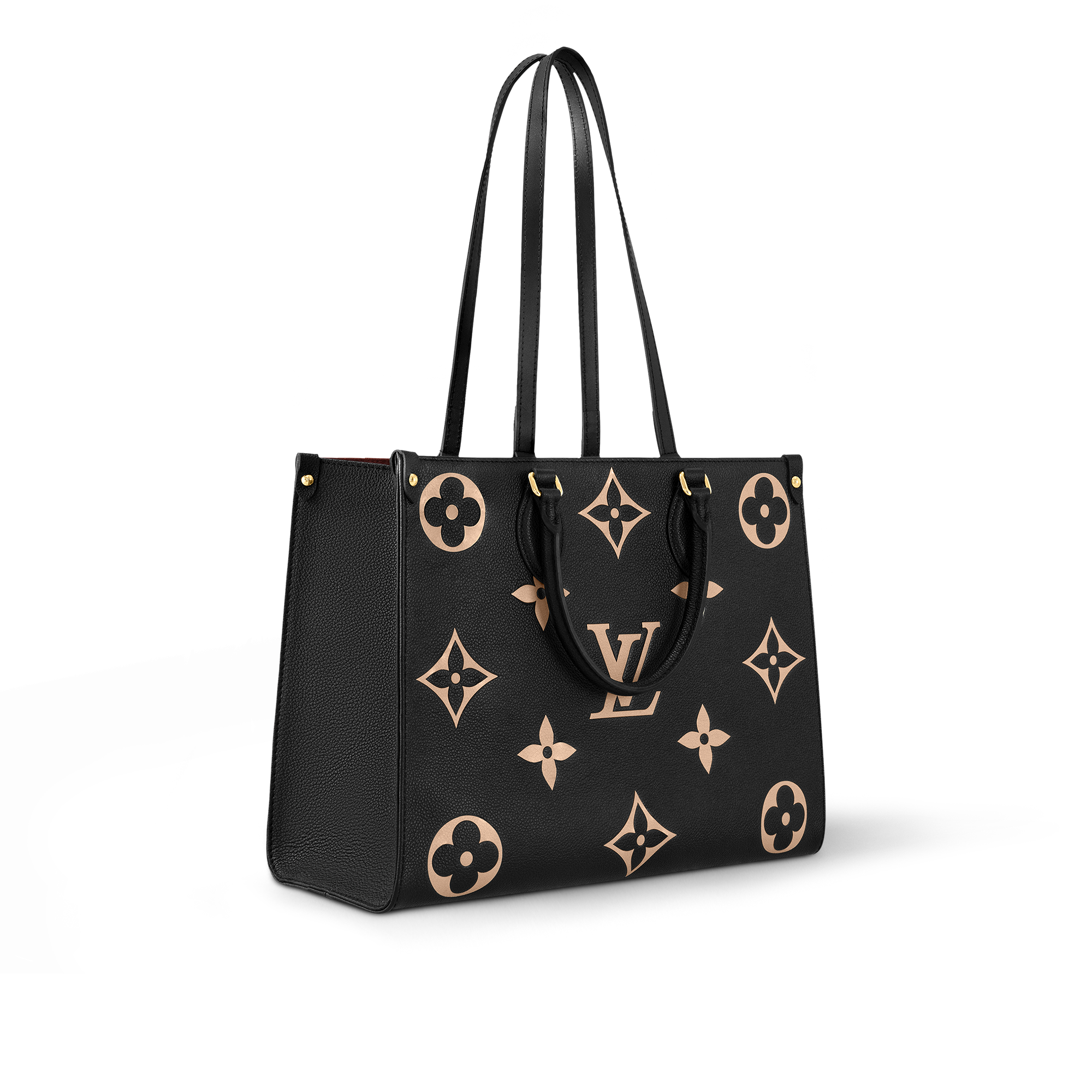 Onthego MM Bicolour Monogram Empreinte Leather in Women