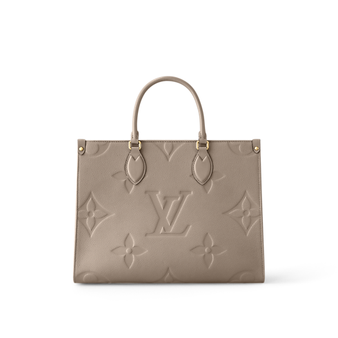 Onthego MM Monogram Empreinte Leather in Women's Handbags All Collections collections by Louis Vuitton (Product zoom)
