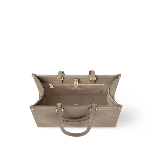 Onthego MM Monogram Empreinte Leather in Women's Handbags All Collections collections by Louis Vuitton (Product zoom)
