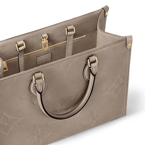 Onthego MM Monogram Empreinte Leather in Women's Handbags All Collections collections by Louis Vuitton (Product zoom)