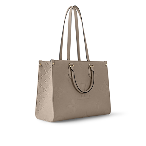 Onthego MM Monogram Empreinte Leather in Women's Handbags All Collections collections by Louis Vuitton (Product zoom)