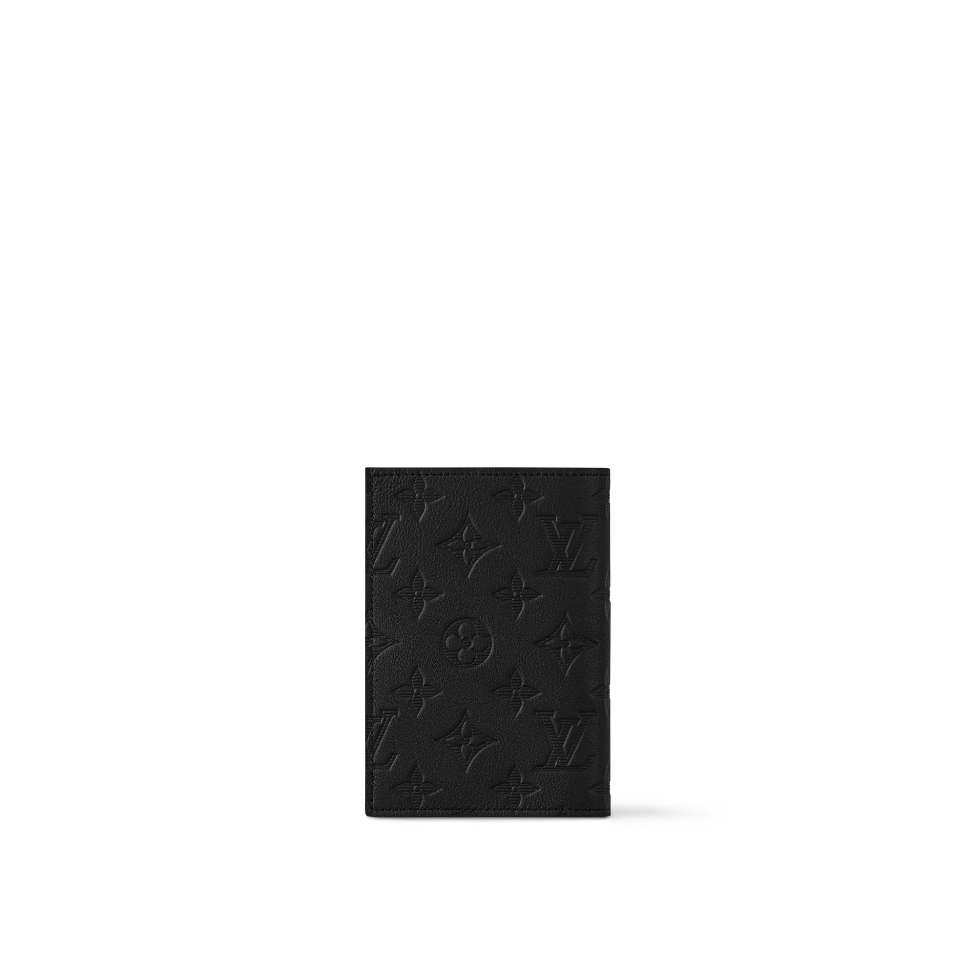 Passport Cover Monogram Shadow Leather in Men