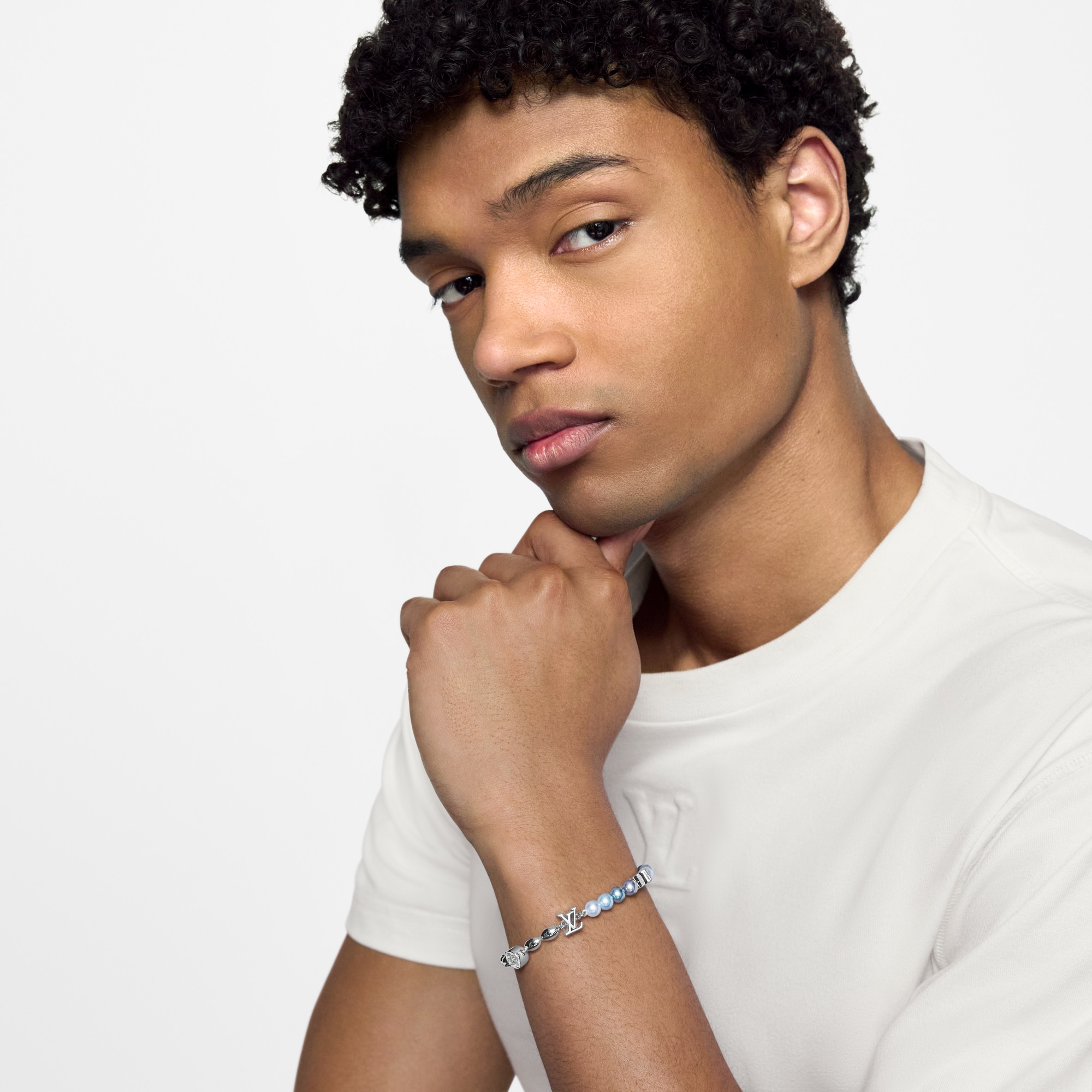 Pearls Fusion Bracelet . in Men