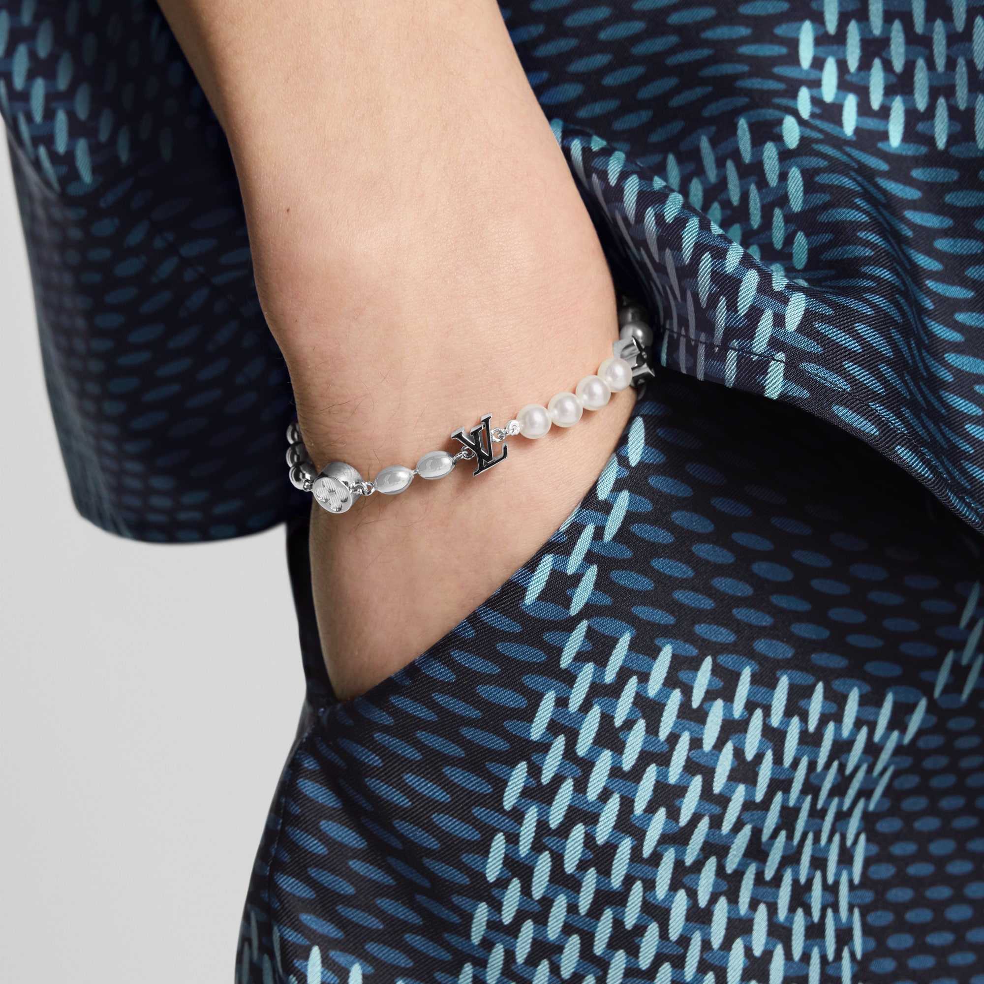 Pearls Fusion Bracelet . in Men